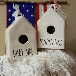Rae Dunn Birdhouses (set)